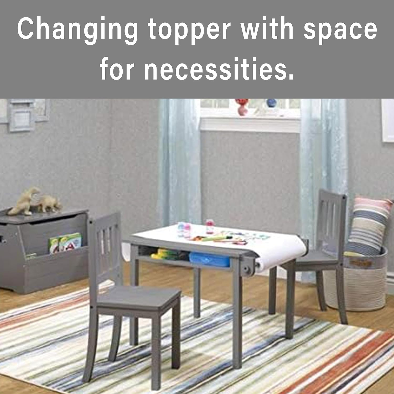 子供用家具 プレイステーションテーブル＆チェアセット、木製ア - Art And Craft For Nursery のレビューと価格