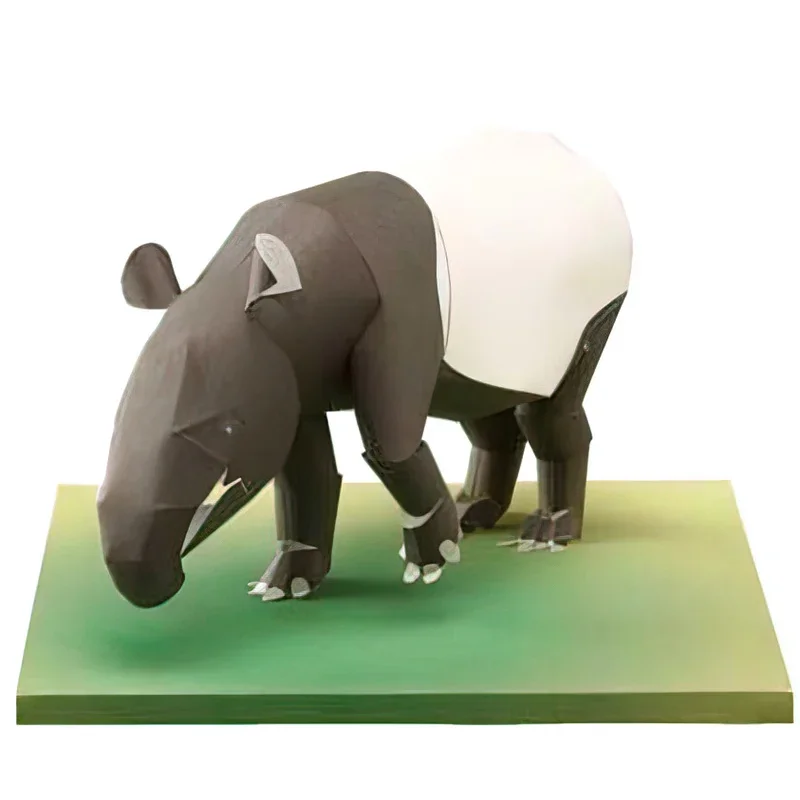 マラヤゾウウシ折り紙アートミニ 3D 折り紙モデル紙工芸動物 - Art Craft Cardboard のレビューと価格